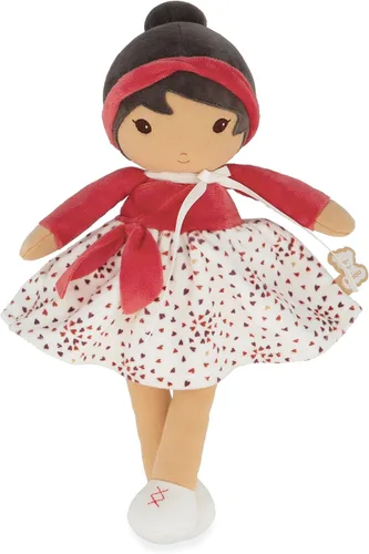 Miniatura 9 de Kaloo - Muñeca Tendresse, Emilie, mediana - Abrazarse con juguetes de peluche - Materiales ultrasuaves - Cinta personalizable, lavable a máquina