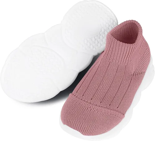 Miniatura 40 de Zapatos de bebé Pantuflas para niños pequeños, calcetines para niños y niñas, suela antideslizante