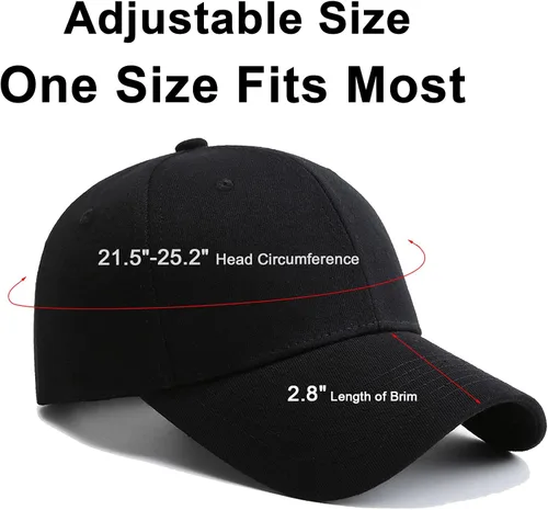 Miniatura 5 de PFFY Paquete de 2 gorras de béisbol para hombre y mujer