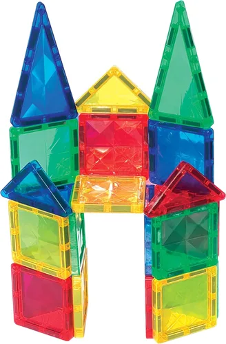 Miniatura 5 de CreateOn Crayola Mini azulejos magnéticos PIP, colores llamativos - juego de construcción para niños, juguetes de construcción magnéticos