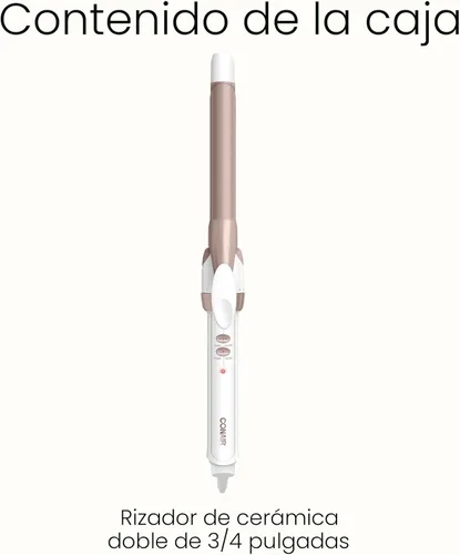 Miniatura 8 de Rizador Conair doble cerámica