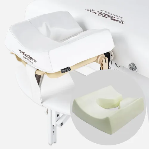 Miniatura 5 de Master Massage Montclair - Mesa de masaje portátil, cama profesional de fisioterapia de belleza, cama facial plegable, extra ancha, paquete de Negro