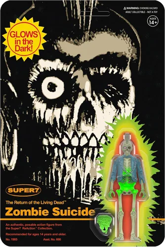 Miniatura 9 de Super7 Return of The Living Dead Tarman (Monster Glow) - Figura de acción de Return of The Living Dead de 3.75 pulgadas, coleccionables clásicos