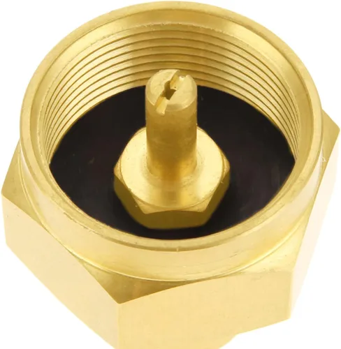 Miniatura 5 de Adaptador de recarga de botella de gas propano de 1 libra con rosca NPT hembra de 1/4 de pulgada, tanque de 1 libra, conector de estufa de parrilla