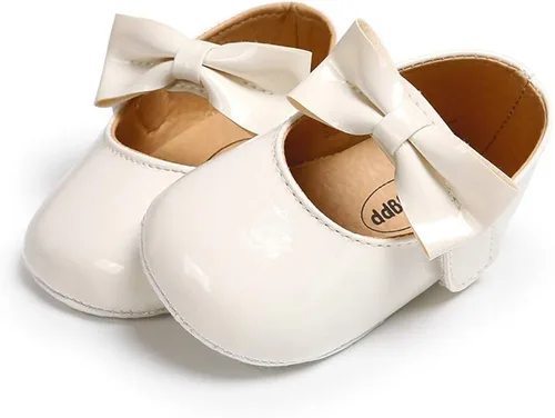 Miniatura 4 de Mocasines para bebé de princesa brillante Mary Jane vestidos, zapatos de primera calidad, ligeros, suela suave, zapatos para cuna, zapatos para niños