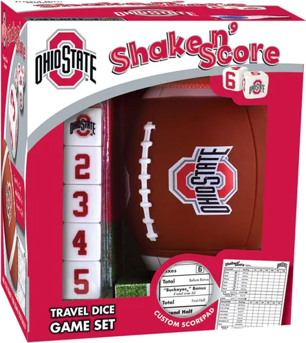 Miniatura 5 de Masterpieces Juego de dados Texas A&M Aggies Shake N' Score - Juego de viaje coleccionable - A partir de 12 años