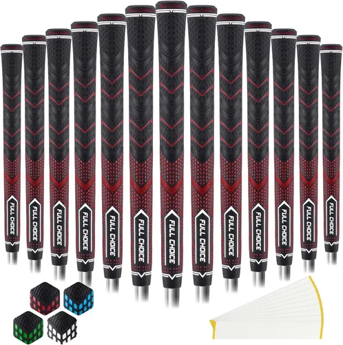 Miniatura 11 de Rubber Golf Grips 13 Pack, High Traction, Non-Slip, Advanced Texture, Choose from 13 Grips or 13 Grips with Regripping Kit, Standard/Mid/Jumbo