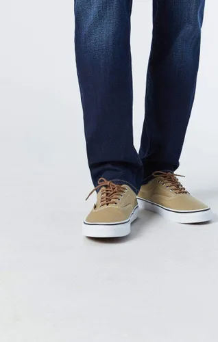 Miniatura 8 de Mavi Jeans Mens Zach ascenso Regular pierna recta en azul negro Williamsburg