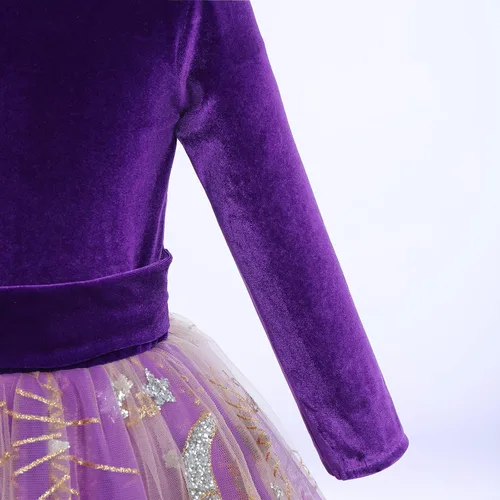 Miniatura 5 de Vestido de terciopelo de invierno para niñas, vestido de fiesta de Navidad, vestido de fiesta de Navidad, vestido de fiesta de manga larga, vestidos