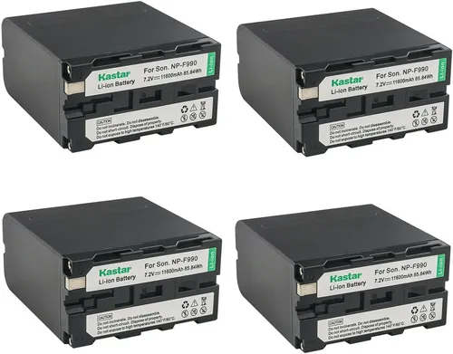 Miniatura 6 de Kastar Batería NP-F990 de repuesto para cámara cinematográfica profesional 4K Z Cam E2 E2-M4, Z Cam E2-S6 Super 35 6K, Z Cam E2-F6 de fotograma