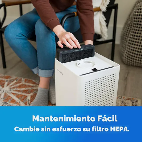 Miniatura 7 de Kenmore PM2010 Purificadores de Aire con Filtro HEPA Verdadero H13, Cubre hasta 1200 Pies Cuadrados, Sistema de Filtración HEPA de 3 Etapas