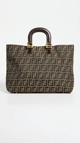 Miniatura 2 de FENDI Women's Pre-Loved Ff Top Handle Tote Zucca
