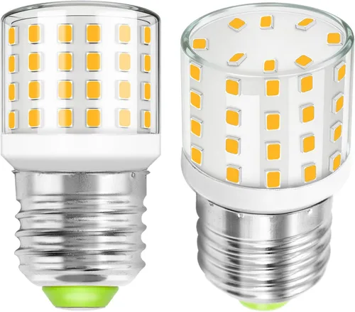 Kei D34l - Bombilla de repuesto para refrigerador Frigidaire AC100-265V 3.5W Nevera 40 W Bombilla E26 Blanco Cálido 3000K 600LM (paquete de 2)