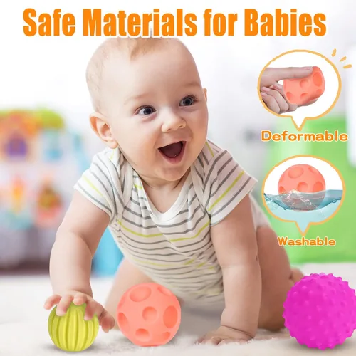 Miniatura 6 de Juguetes Educativos Montessori para Bebés de 7-12 Meses, Kit Educativo de Aprendizaje Temprano 7 en 1 para Regalos de Niños Pequeños, Incluye Tambor