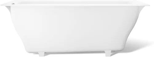 Miniatura 11 de Kohler 855-0 Tea-for-Two 66" x 36" bañera empotrada, Blanco