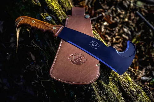 Miniatura 7 de Woodmans Pal - Machete de hacha multiusos con vaina, machete de supervivencia ideal para acampar, pesca, caza, bushcraft, hacha para desbrozar