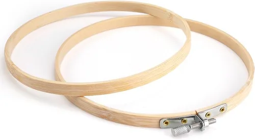 Miniatura 2 de Caydo Anillo de aro de bordado de 12 pulgadas para costura práctica