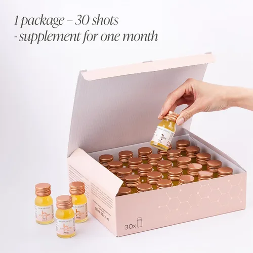 Miniatura 2 de PRIMABIOTIC Ácido hialurónico 250mg - Sabor Mango - Vegano, Hidratación profunda, Anti-envejecimiento y apoyo de elasticidad de la piel - Bebida
