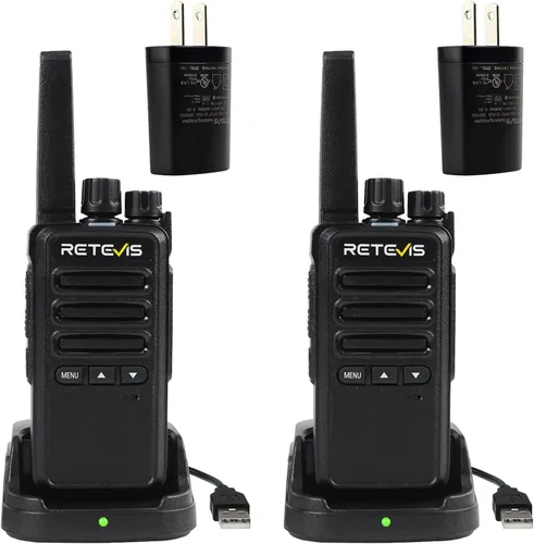 Miniatura 12 de Retevis RT68H Walkie Talkies para adultos, radio de 2 vías de largo alcance, intuitivo, canal, pantalla de energía, VOX manos libres, bloqueo