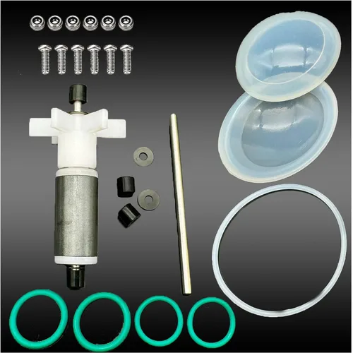 Miniatura 8 de Bomba de agua para bañera de hidromasaje P4071 58113 E02 Kit de reparación para Coleman Lay-Z-Spa con impulsor y ejes Con impulsor y 2 ejes