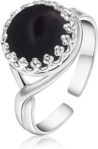 925 Sterling Silver Gemstone Rings for Women - Anniversary Rings for Women - Sterling Silver Rings for Women - Dainty Sterling Silver Rings -