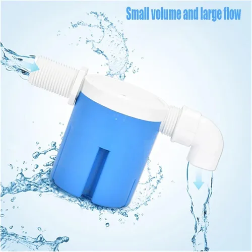 Miniatura 2 de 1/2" 3/4" 1" Automatic Water Level Control Valve Float Ball Tank Tower Pool Switch Inlet Stop(1",INTERNAL INSTALLATIO_SIDE WATER INTAKE)