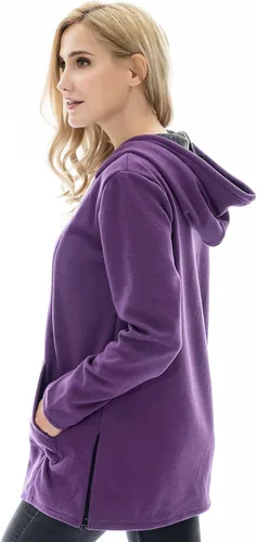 Miniatura 69 de Bearsland - Sudadera de lactancia y maternidad para mujer, con bolsillos y capucha