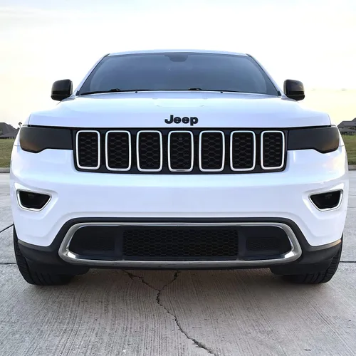 Miniatura 6 de SlickMod Vinilo PreCortado Tinta de Humo para Faro y Antiniebla de Jeep Grand Cherokee 2014-2021 (1. Faro, 20 por ciento de Humo Oscuro)