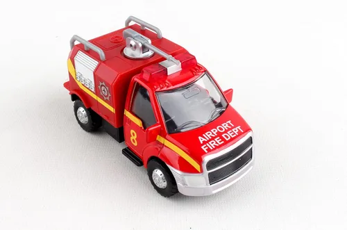 Miniatura 2 de Daron Lil Truckers Airport FIRE Camión, Rojo