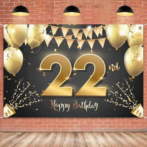 Miniatura 17 de HAMIGAR Fondo de pancarta de feliz cumpleaños número 10 de 6 x 4 pies, decoraciones de cumpleaños de 10 años, suministros de fiesta para niñas