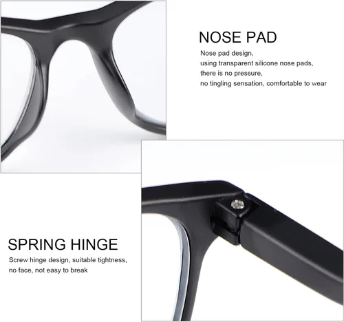 Miniatura 5 de YIMI Gafas de miopía fotocromáticas para distancia con bisagra de resorte, anti UV para hombres y mujeres, lentes de potencia negativa, gafas