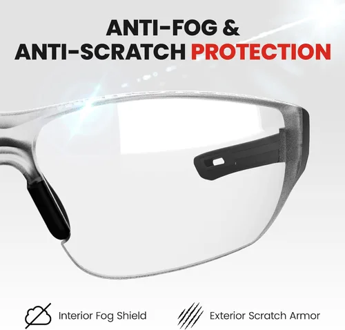 Miniatura 6 de Gafas de pickleball de seguridad mejoradas 2.0, gafas protectoras y antivaho para hombres y mujeres, gafas deportivas para raquetbol, pelota