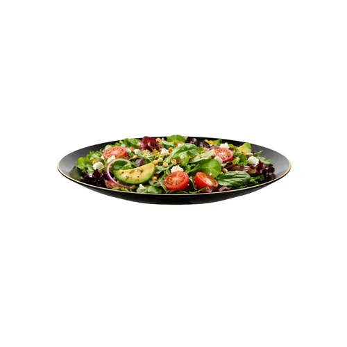 Miniatura 20 de Restaurantware Moderna - Platos desechables de 7.5 pulgadas, 40 platos de plástico duraderos para fiestas, platos llanos de plástico transparente