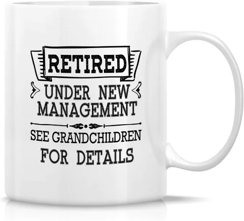 Miniatura 38 de Retreez Taza divertida – Horario de jubilación Do Whatever the Fxxx - Taza de café de cerámica de 11 onzas, divertida, sarcasmo, sarcástico