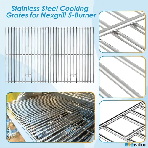 Miniatura 3 de Kit de piezas de repuesto BBQration para Nexgrill de 5 quemadores 720-0888 720-0888N 720-0888A, de 4 quemadores 720-0830 720-0830H 720-0830A