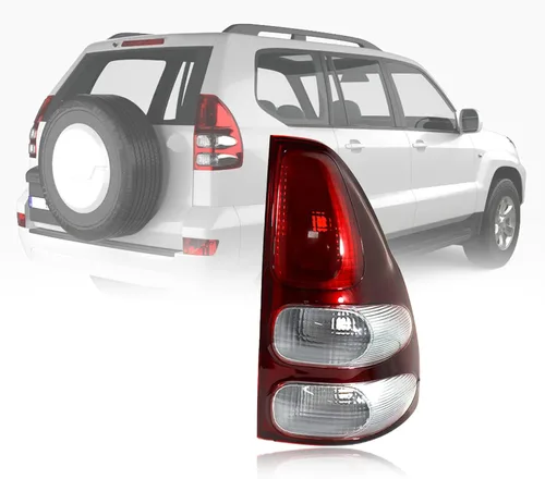 Luz trasera derecha para Toyota Land Cruiser Prado LC120 2003 2004 2005 2006 2007 2008 2009 sin bombillas