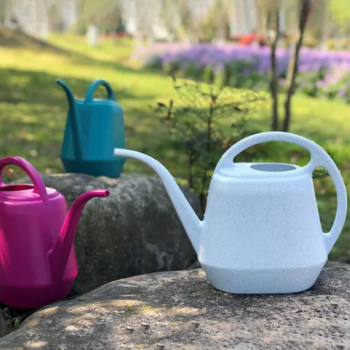 Miniatura 2 de Regadera de flores Regadera de jardín Caño largo de plástico Ligero y práctico Ducha de jardinería de gran capacidad