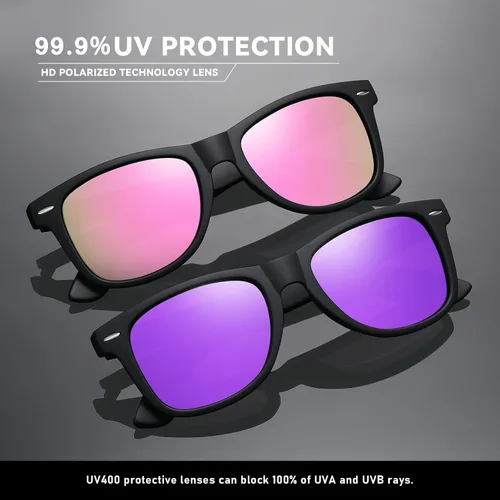 Miniatura 44 de Lentes de sol polarizados para mujer y hombre, lentes de sol a la moda, para conducir, pescar, bloqueo UV, protección UV400