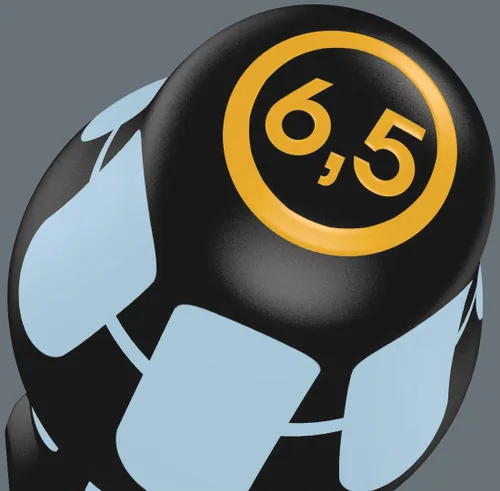 Miniatura 17 de Wera 05032060001 Kraftform – Juego de destornilladores de acero inoxidable 3334/6 y base, 6 piezas, MULTI, Ranurados: 6.5x150mm, 3x80mm, 4x100mm