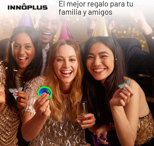 Miniatura 7 de Fidget Spinners, Regalos de Fidget Spinner para Adultos, Juguete para Aliviar el Estrés, Ansiedad y TDAH, Juguete Giratorio de Dedo de Metal con Luz
