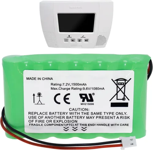 Miniatura 7 de Batería de repuesto para Honeywell Alarm LYNXRCHKITHC, 300-03864-1, 781410403291, 55026089 Batería recargable para Honeywell Lynx Touch L3000