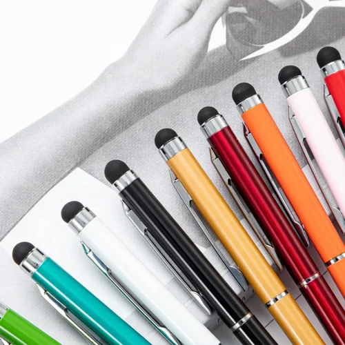 Miniatura 3 de Bolígrafos personalizados con nombre, icono, logotipo, texto, bolígrafo personalizado con lápiz capacitivo para iglesia de negocios, 100