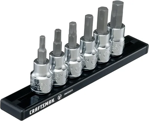 Miniatura 13 de CRAFTSMAN Serie V - Destornillador de tuerca hexagonal, 6 piezas (CMHT65629V)