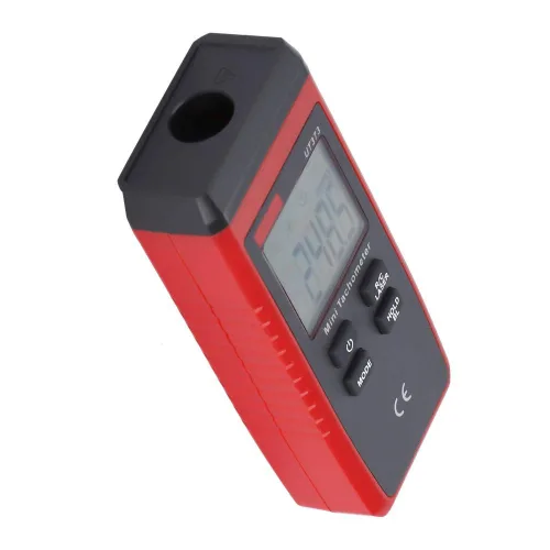 Miniatura 7 de UT373 Mini tacómetro LCD no digital RPM Tach Medidor de velocidad