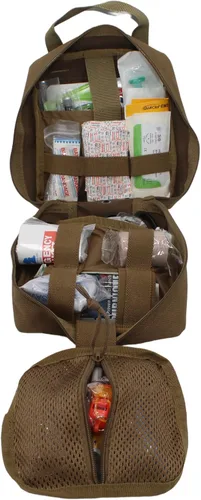 Miniatura 3 de Luminary Advanced IFAK Stocked MOLLE Rip-Away Trauma Hemorrhage Control First Aid Kit with Headrest Mount Quick Release Panel Emergency Pack