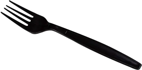 Miniatura 2 de Karat Tenedores de plástico resistentes envueltos individualmente, tenedores desechables resistentes para restaurantes y camiones de comida
