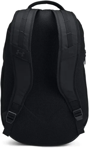 Miniatura 2 de Under Armour Mochila unisex para adultos Hustle 6.0, (003) negro negro negro, Talla única, se adapta a la mayoría