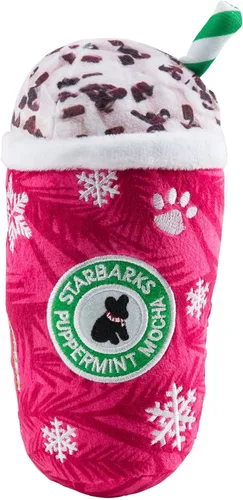 Miniatura 12 de Haute Diggity Dog Barkbells Pawtein Bar - Juguete de peluche para perros pequeños, medianos y grandes, juguetes interactivos divertidos