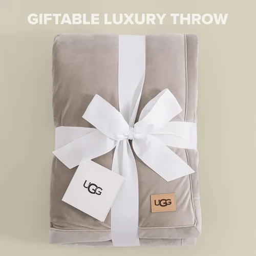 Miniatura 3 de UGG Bliss Manta de Lana de Felpa Suave de Vellón Mantas Esponjosas para Cama o Sofá de Gran Tamaño Cálida Reversible Lavable a Máquina Peso Medio