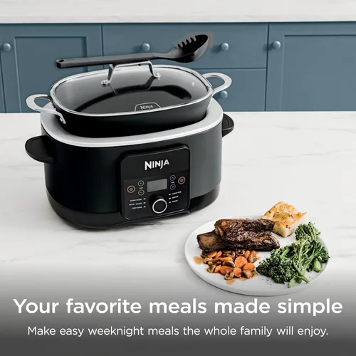 Miniatura 2 de Ninja® Olla Multiusos 12-en-1 PossibleCooker™ PLUS 8.5 cuartos - Cocina Múltiple Sous Vide y Fermentación Olla de Cocción Lenta, Horno Holandés